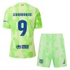 Jalkapallo Fanipaita FC Barcelona Lewandowski 9 Kolmaspeliasusetti 2024-25 - Lapset Jalkapallo Fanipaita FC Barcelona Lewandowski 9 Kolmaspeliasusetti 2024-25 - Lapset